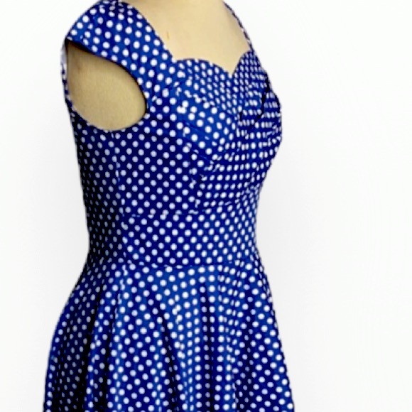 Belle Poque Polka Dress Sz S - Picture 6 of 11